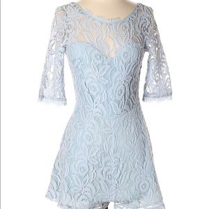 Signature 8 Baby Blue Romper